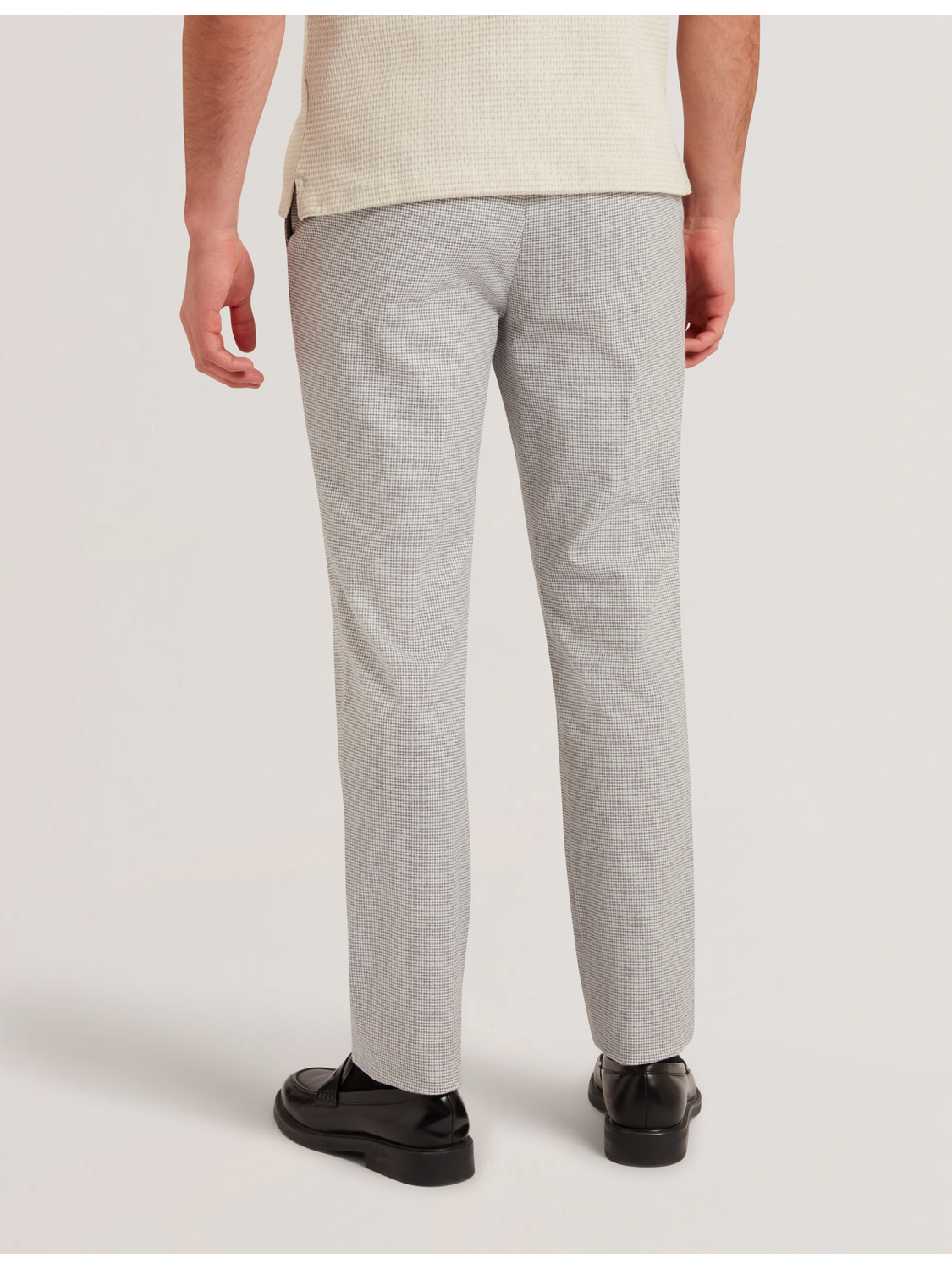 Ted Baker HANDLY - Micro Houndstooth Slim Fit Pants