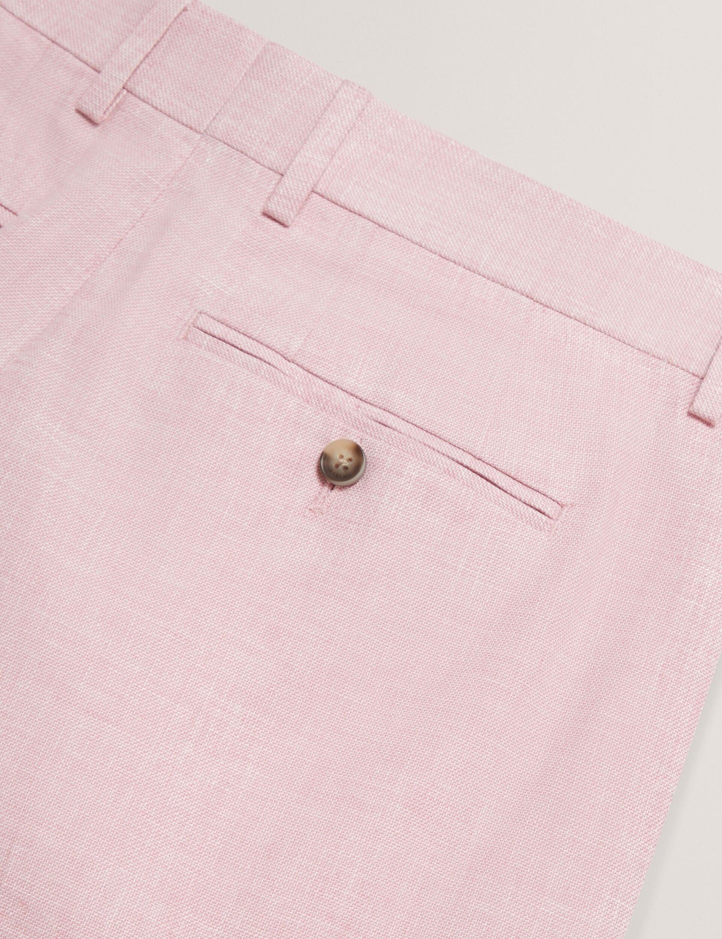 Ted Baker GIVRAN Slim Fit Linen Blend Tailored Shorts