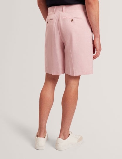 Ted Baker GIVRAN Slim Fit Linen Blend Tailored Shorts