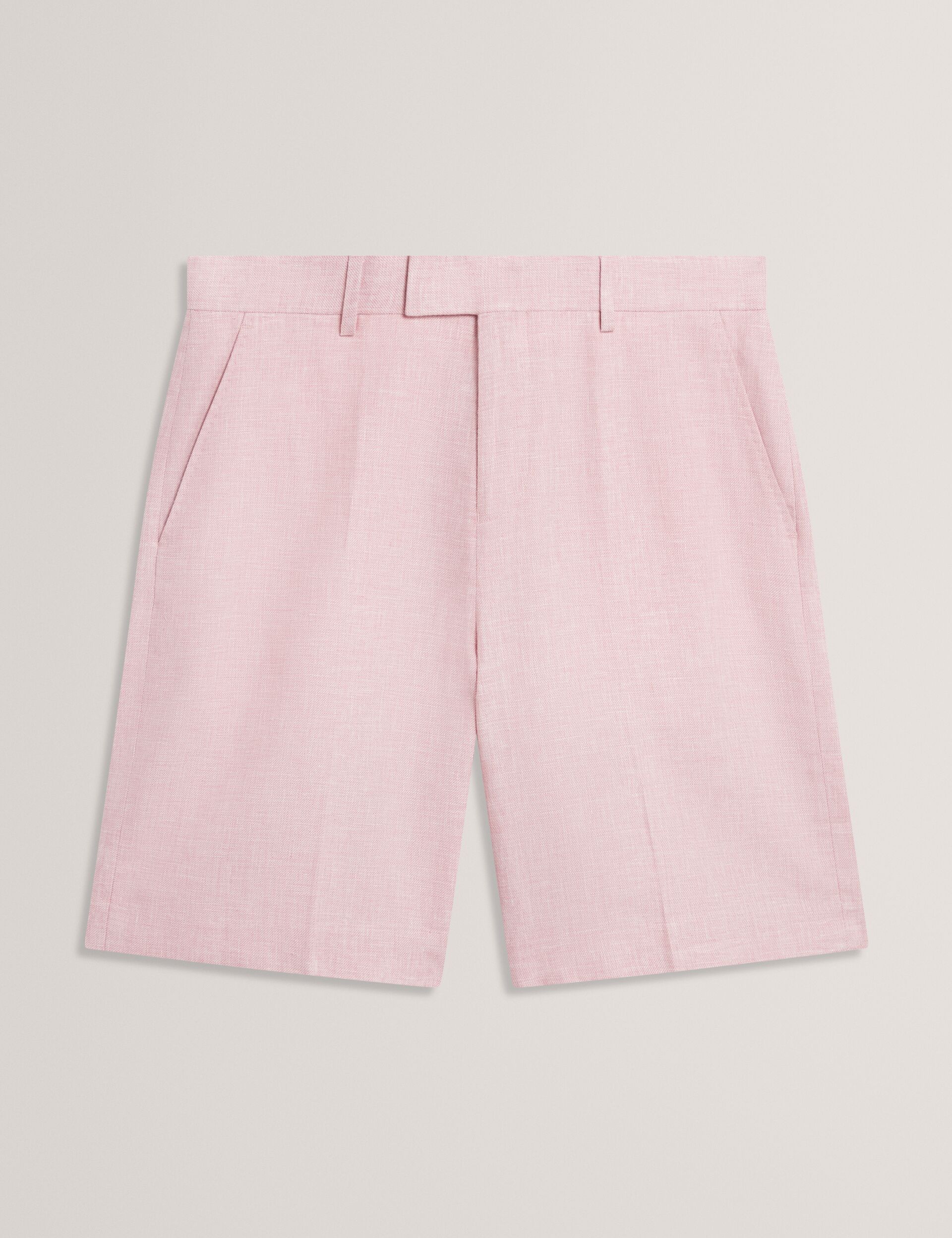 Ted Baker GIVRAN Slim Fit Linen Blend Tailored Shorts