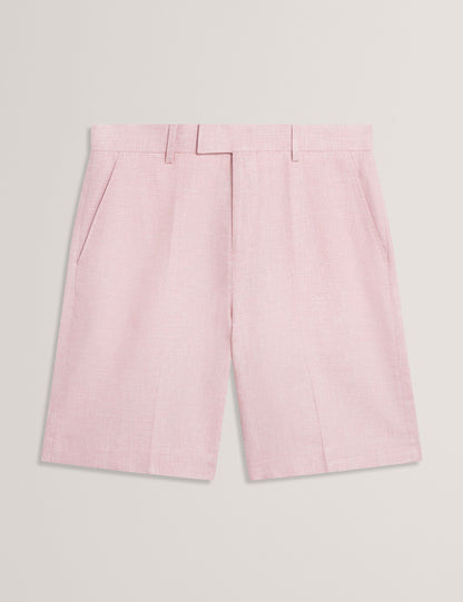 Ted Baker GIVRAN Slim Fit Linen Blend Tailored Shorts