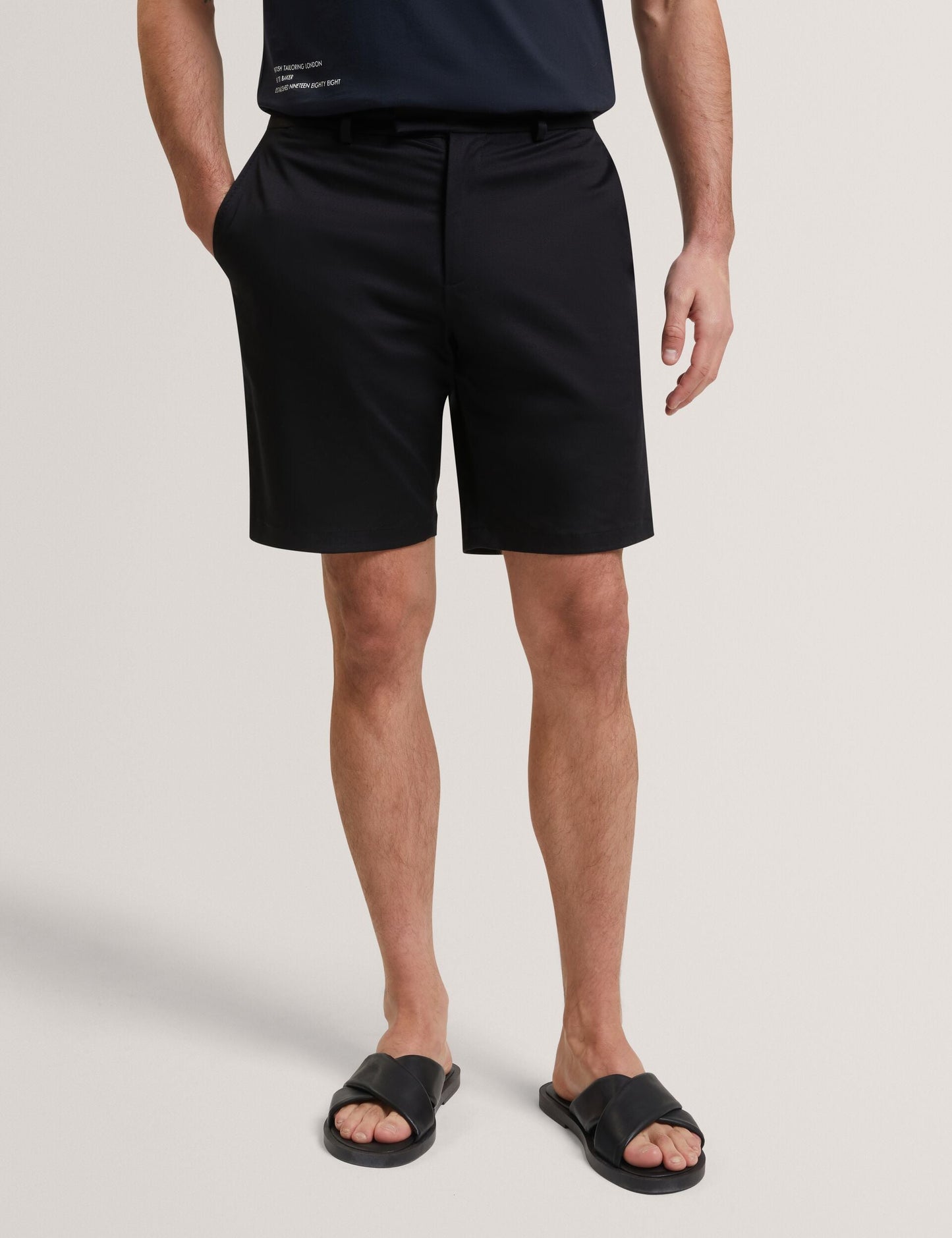 Ted Baker LOWETON Slim Leg Stretch Cotton Chino Shorts