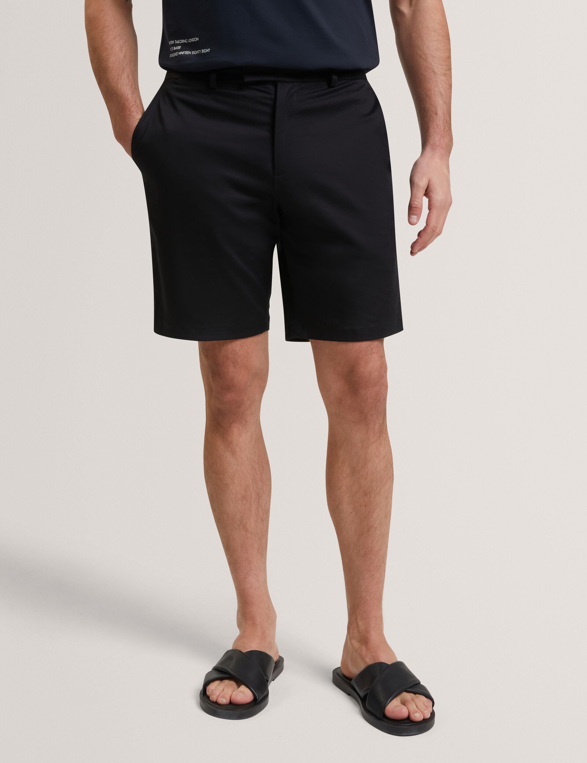 Ted Baker LOWETON Slim Leg Stretch Cotton Chino Shorts
