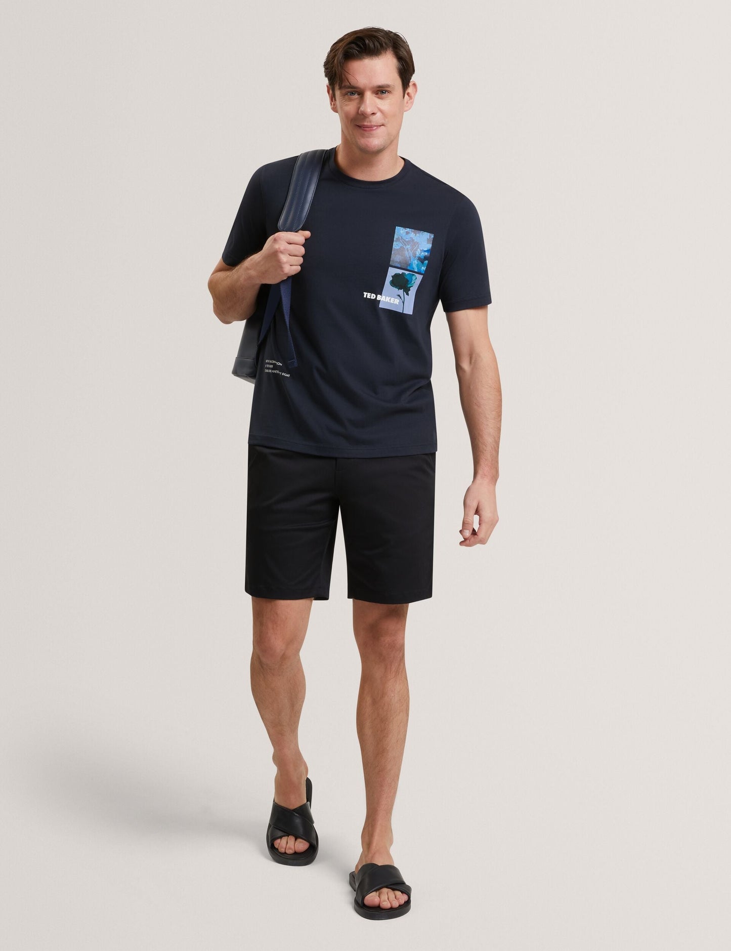 Ted Baker LOWETON Slim Leg Stretch Cotton Chino Shorts