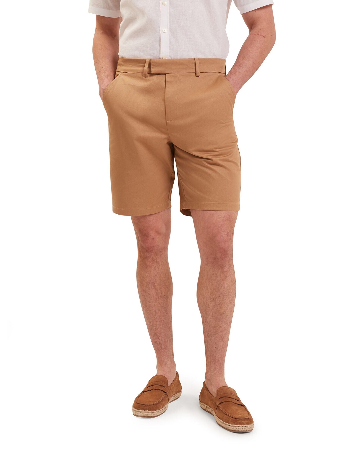 Ted Baker LOWETON Slim Leg Stretch Cotton Chino Shorts