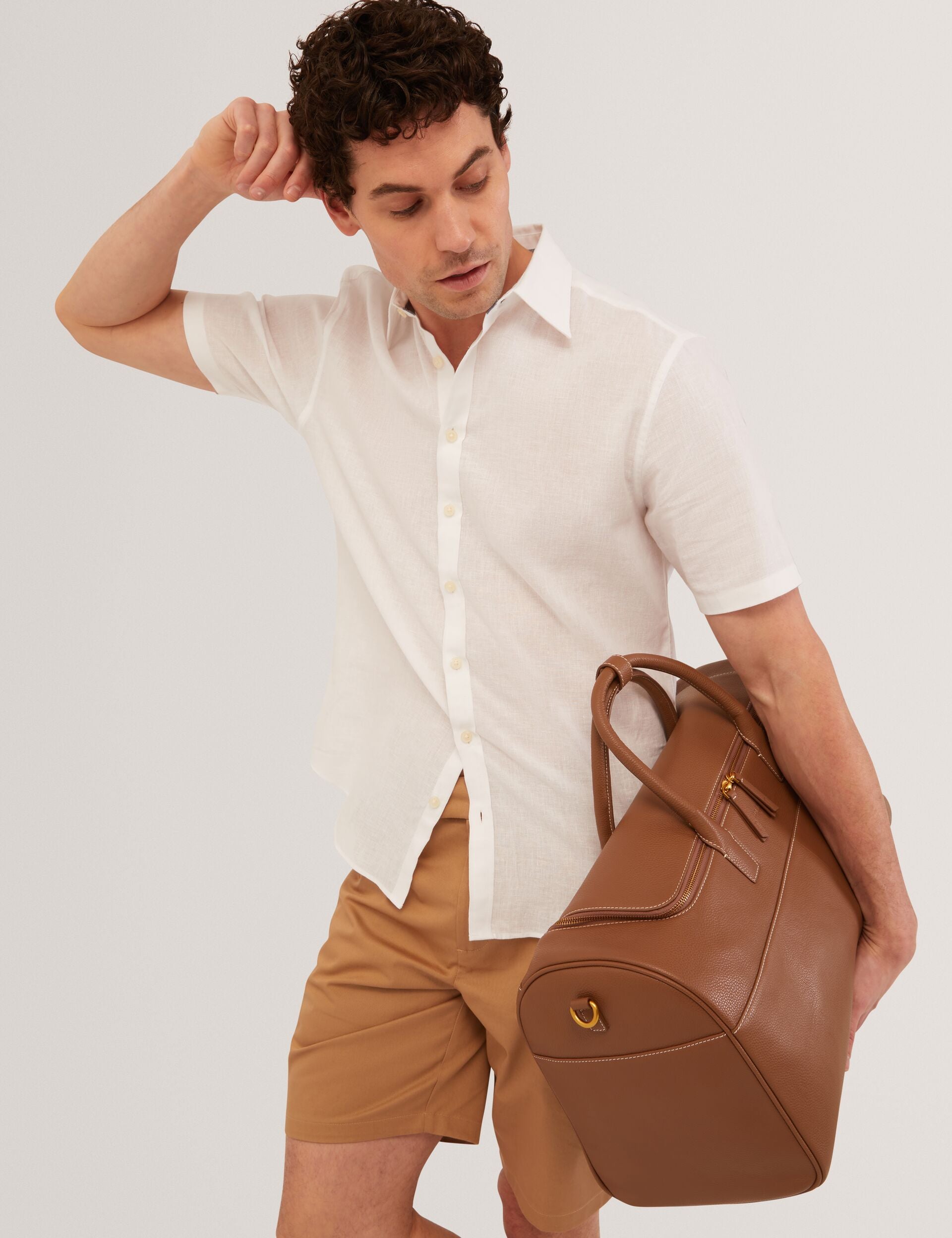 Ted Baker LOWETON Slim Leg Stretch Cotton Chino Shorts