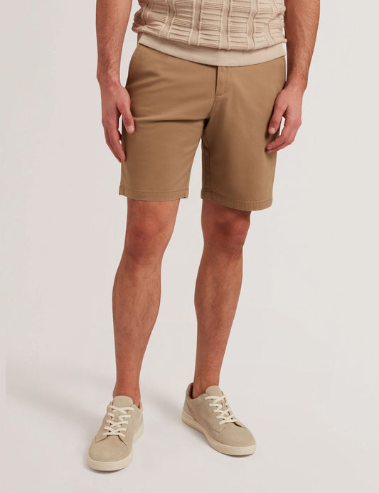 Ted Baker BARNHAM - Regular Fit Cotton Blend Chino Shorts