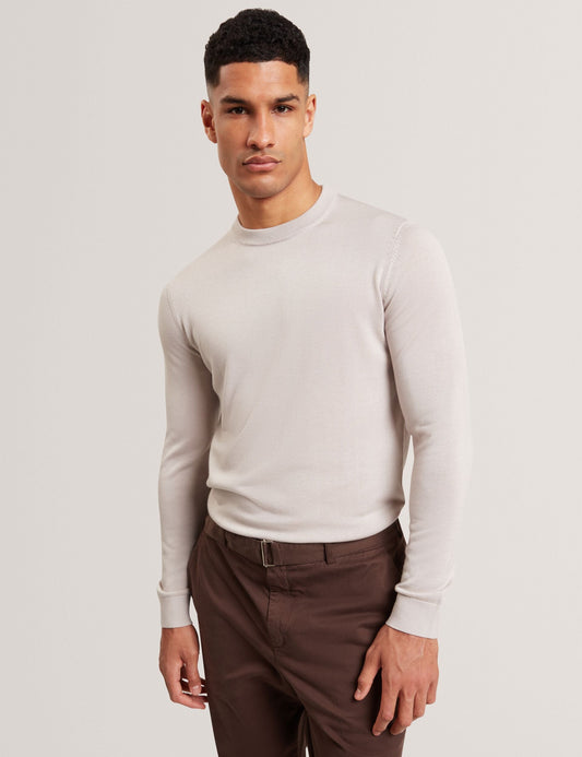 Ted Baker TORRA - Long Sleeve Silk Blend Crew Neck Jumper