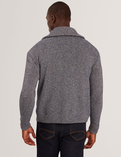 Ted Baker VARINK Twisted Yarn Knit Zip-Through Jumper