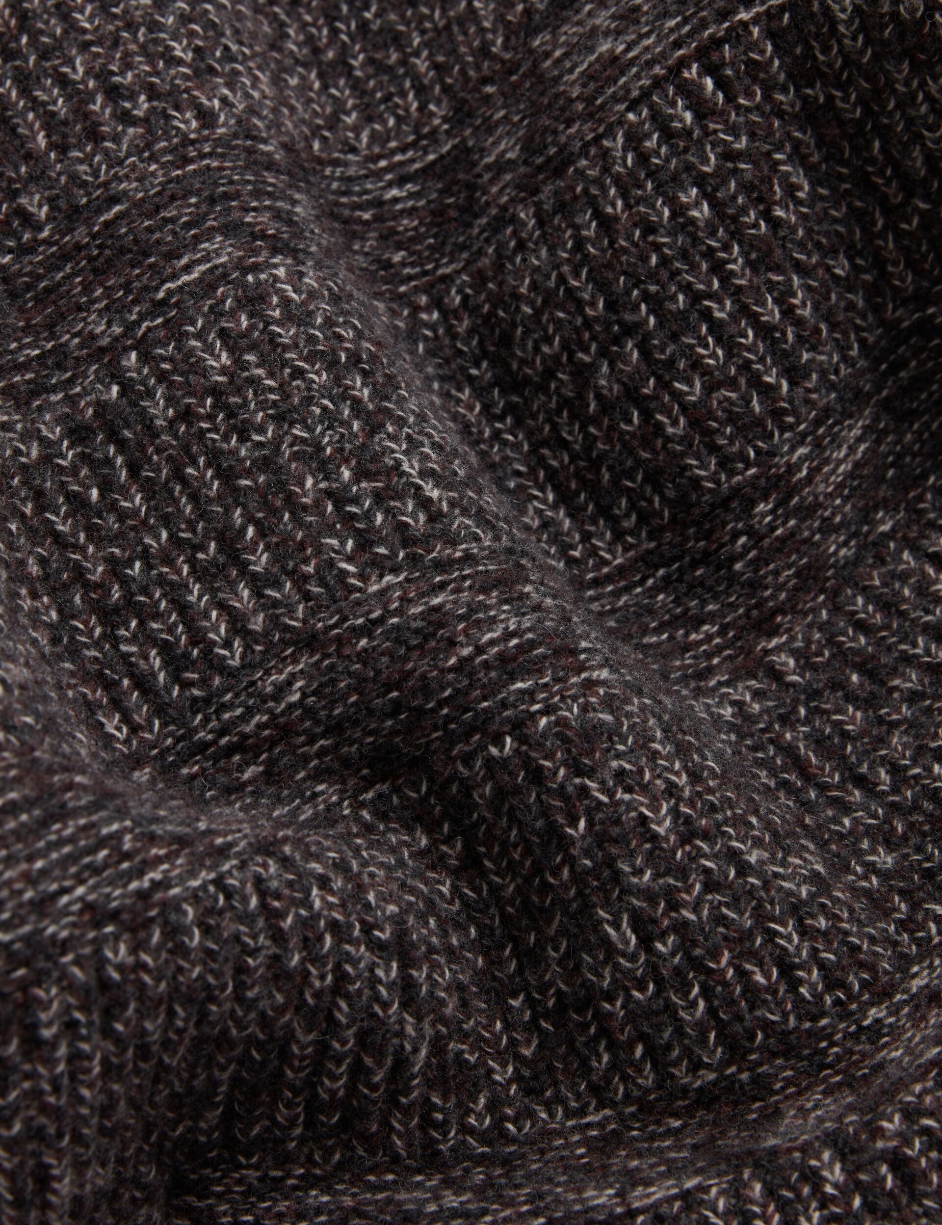 Ted Baker MORVEN Marled Wool Knit Crew Neck Sweater