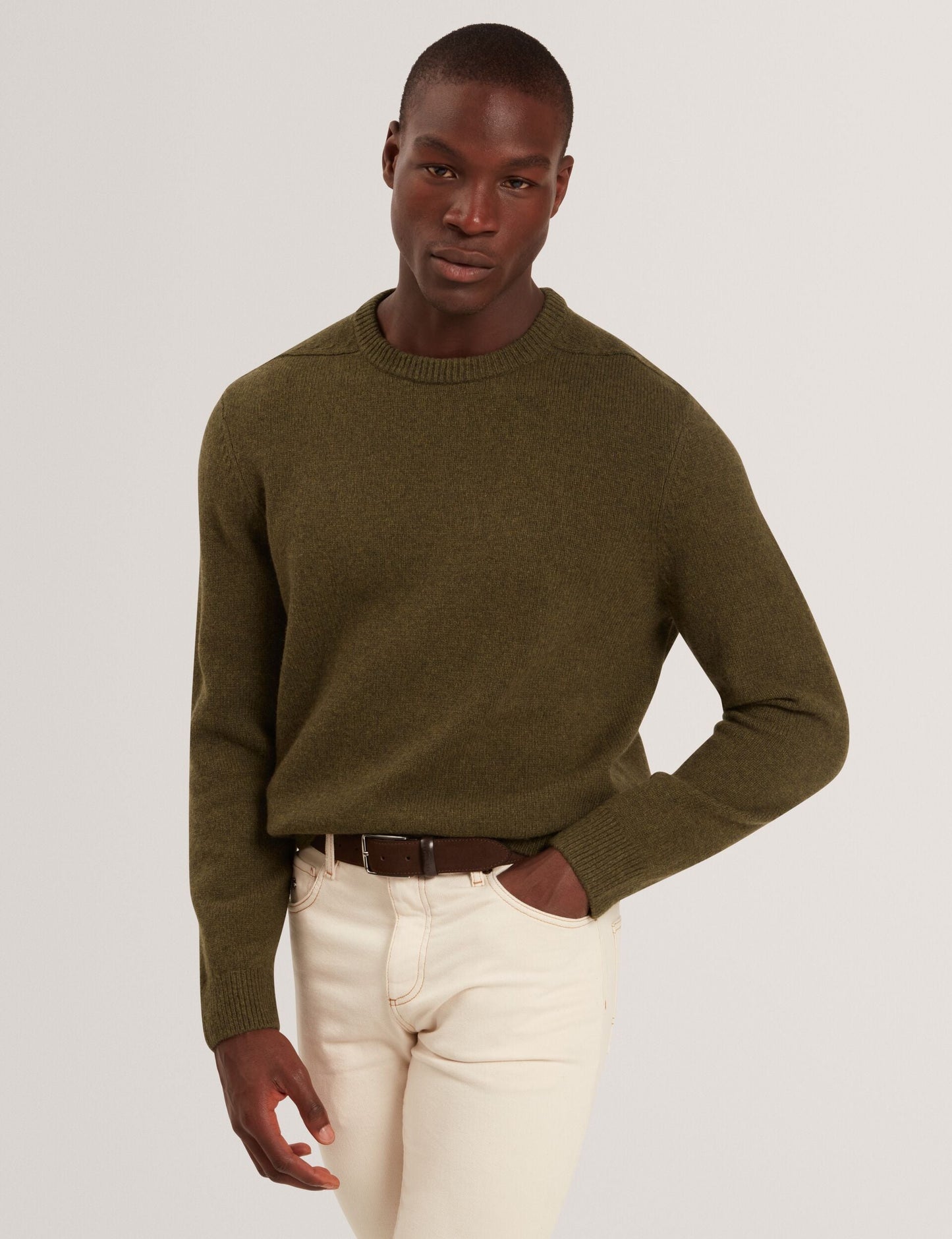 Ted Baker DEMARIO Relaxed Fit Wool Rich Knit Sweater