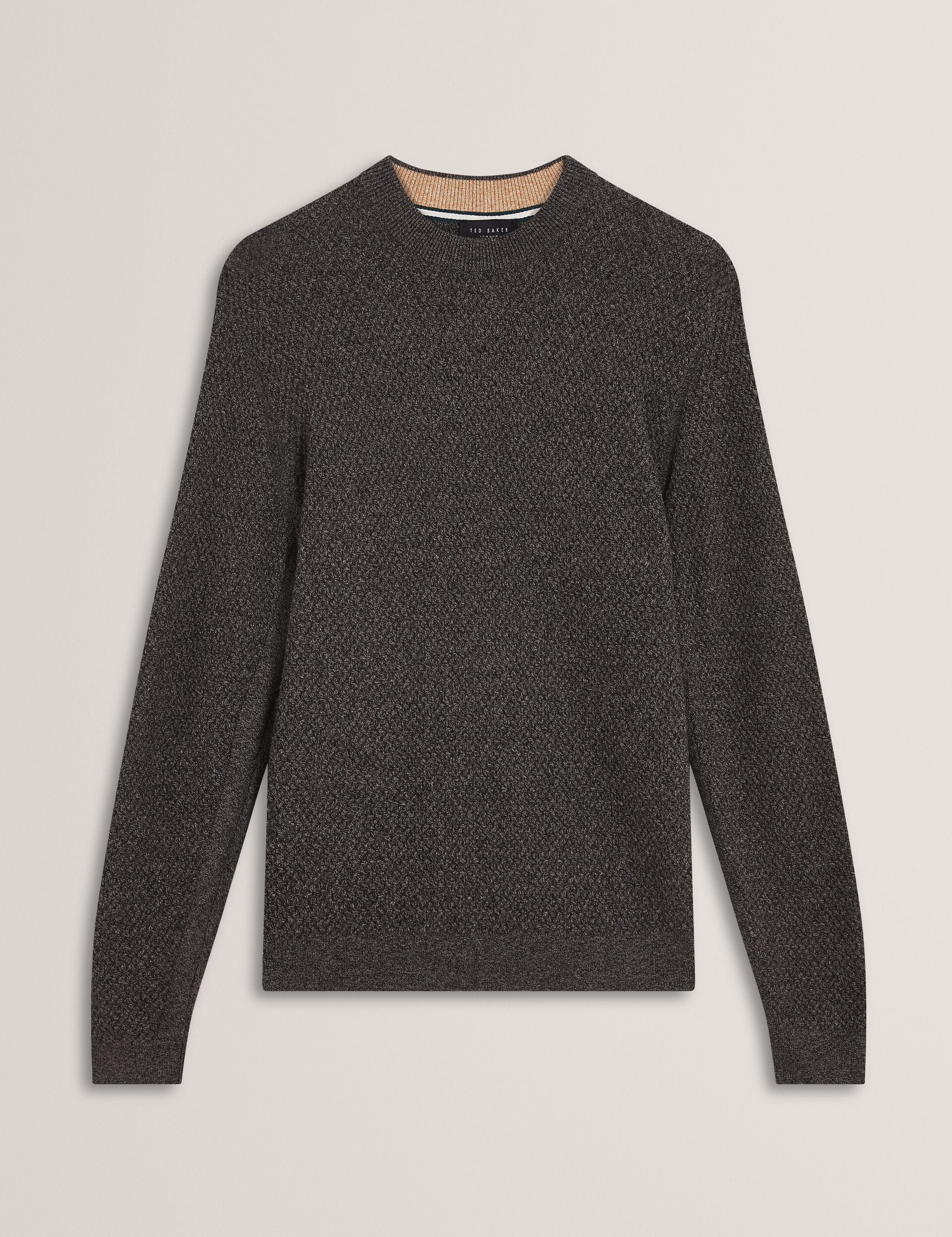 Ted Baker MONYA Textured Stitch Marled Knit Jumper