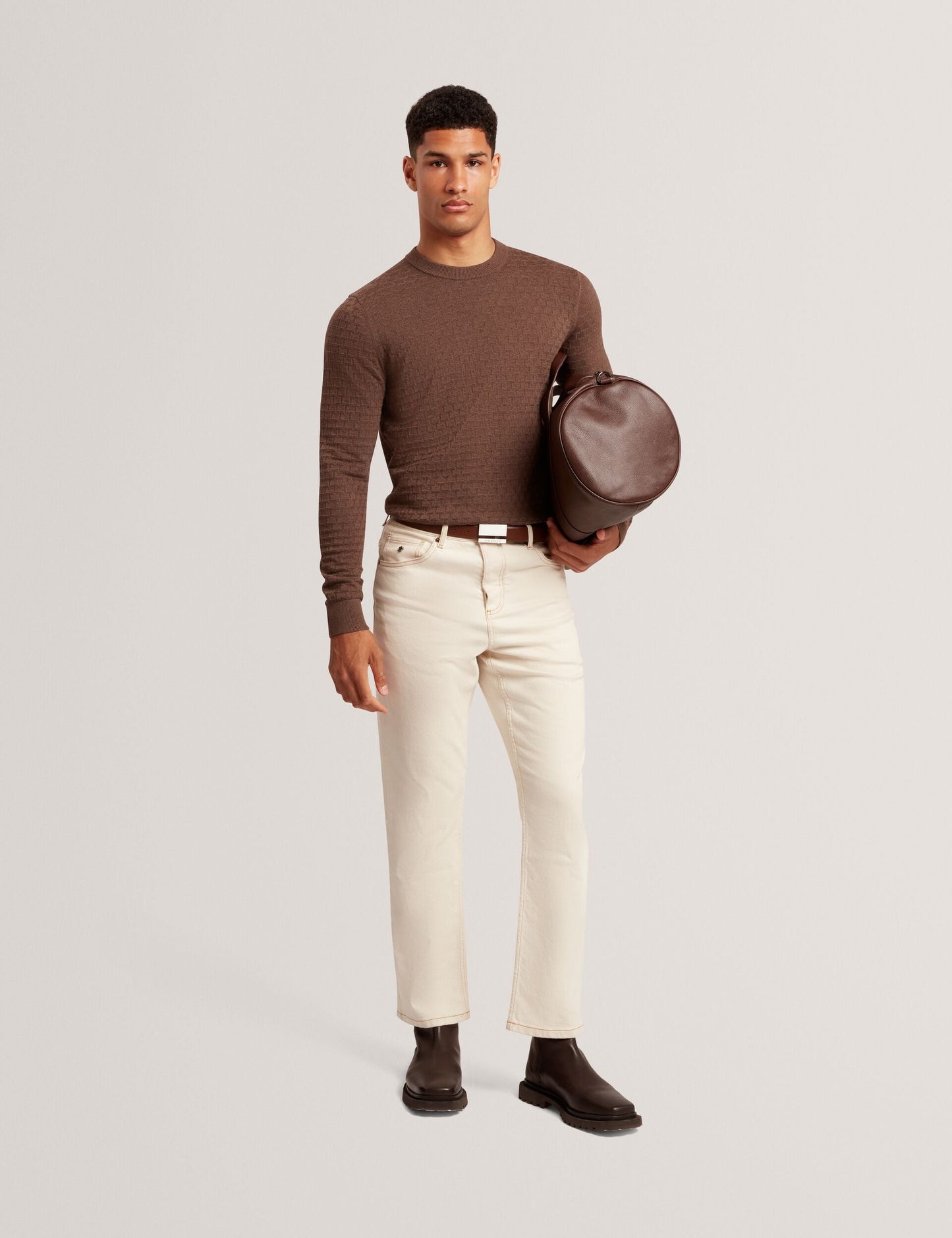 Ted Baker SAINSY - T Stitch Crew Neck