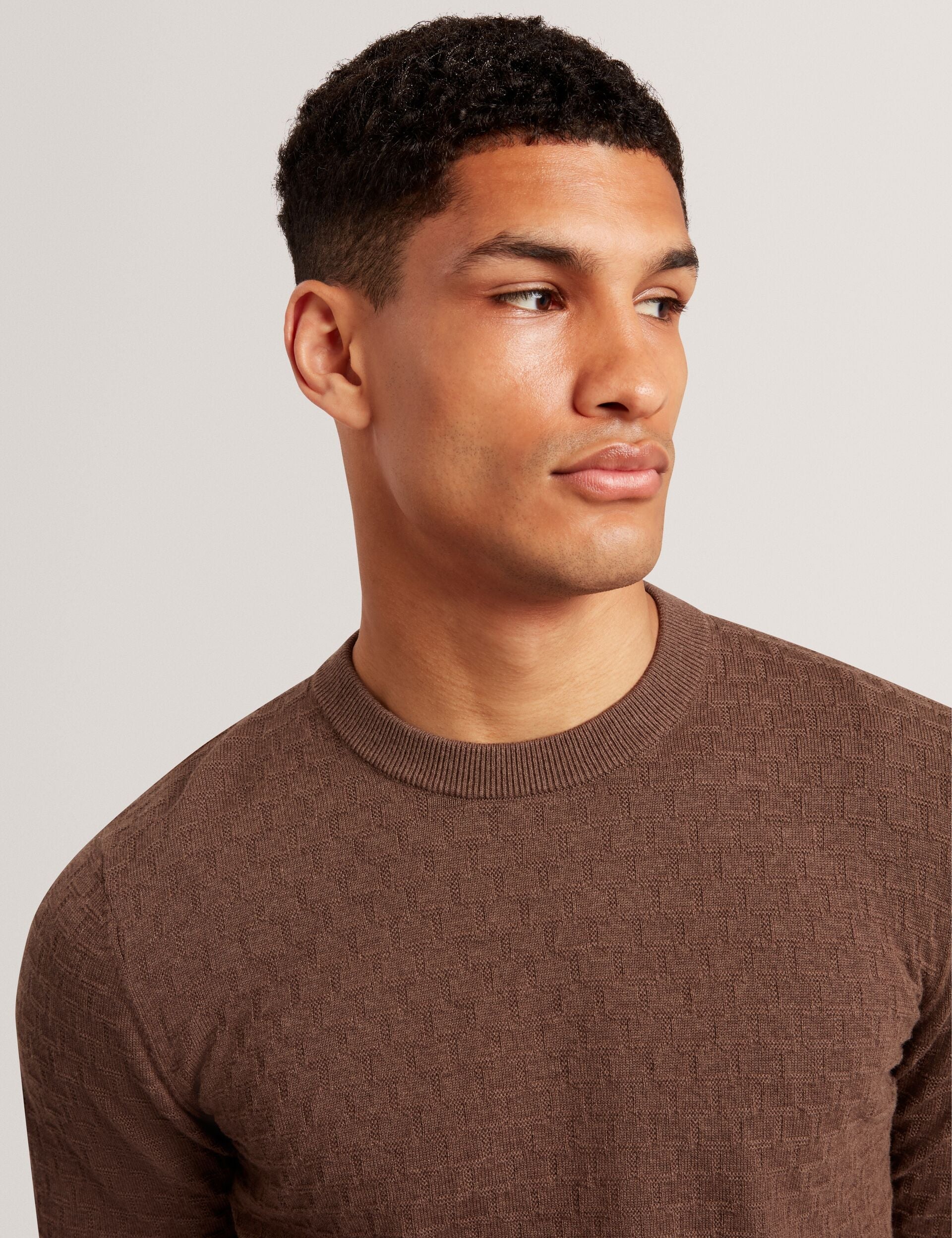 Ted Baker SAINSY - T Stitch Crew Neck