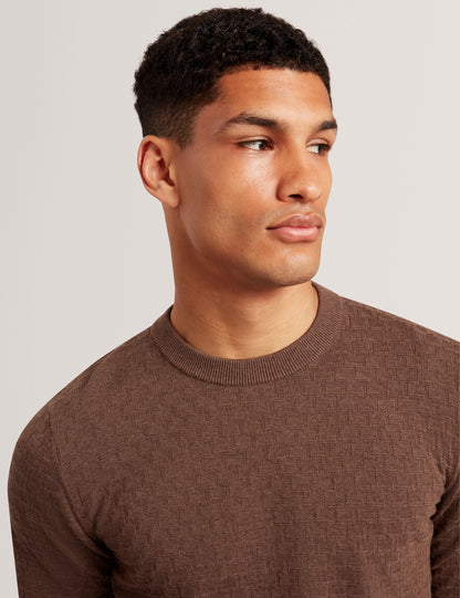 Ted Baker SAINSY - T Stitch Crew Neck