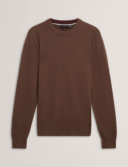 Ted Baker SAINSY - T Stitch Crew Neck