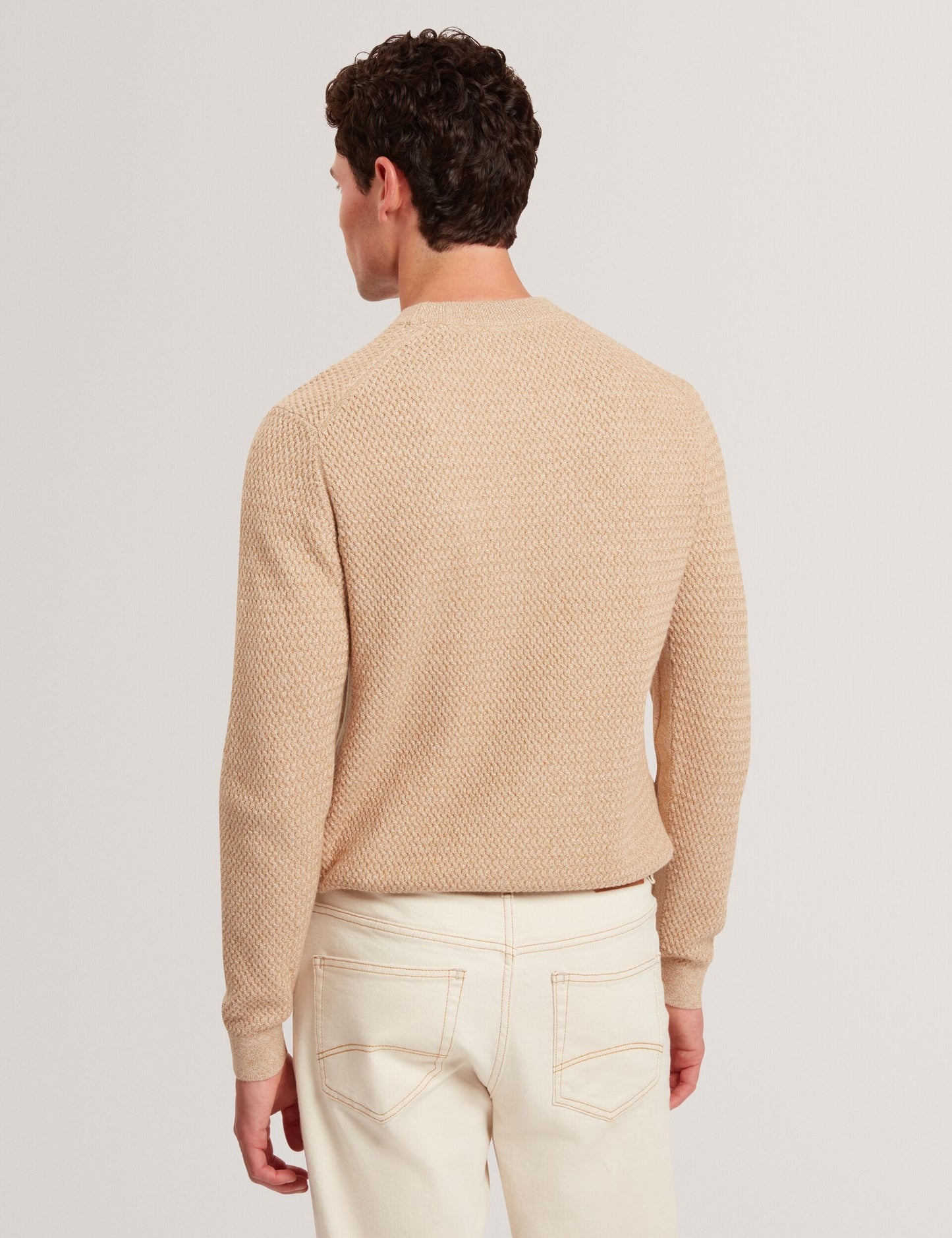 Ted Baker MONYA Textured Stitch Marled Knit Jumper