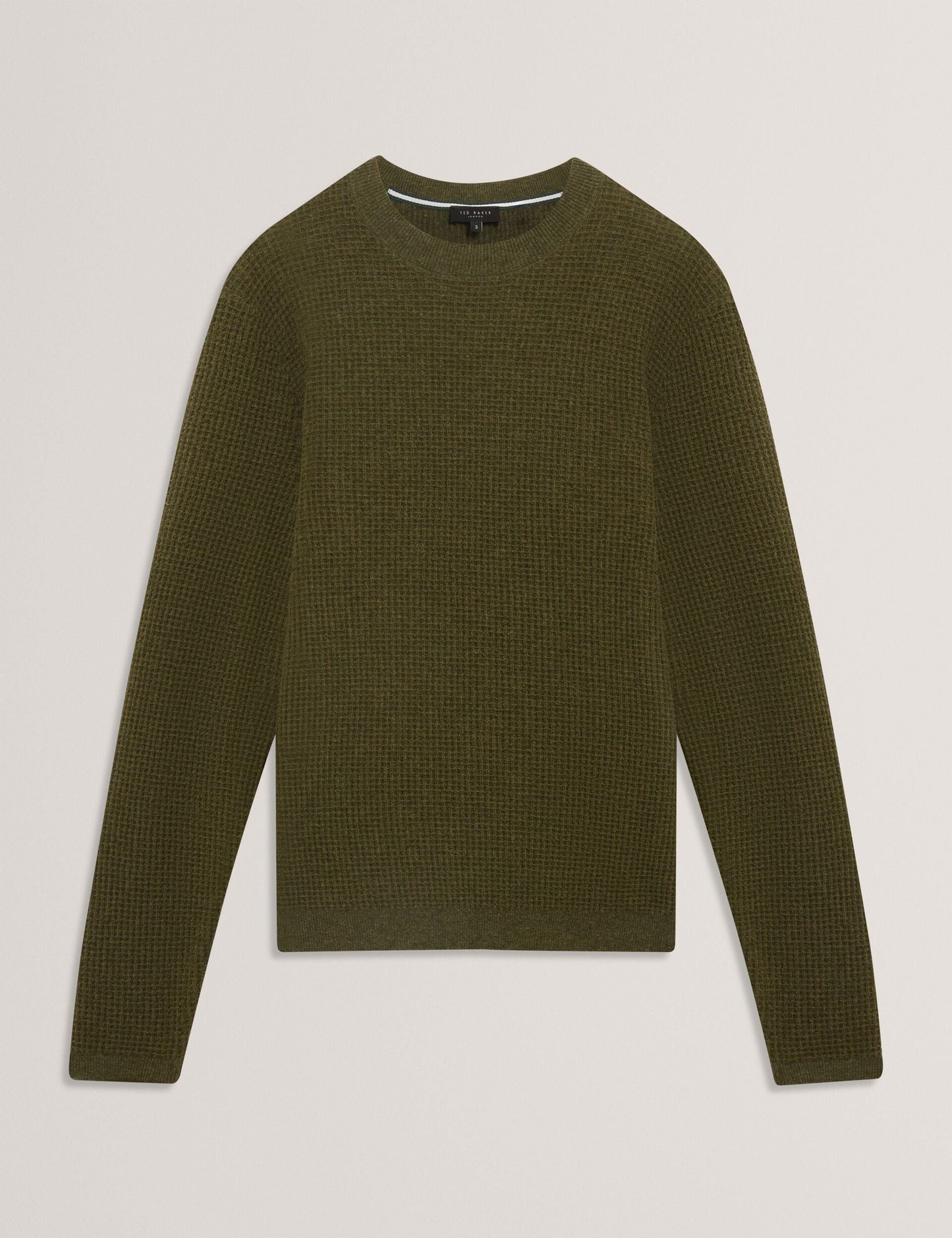 Ted Baker CLACX Waffle Knit Crew Neck Jumper