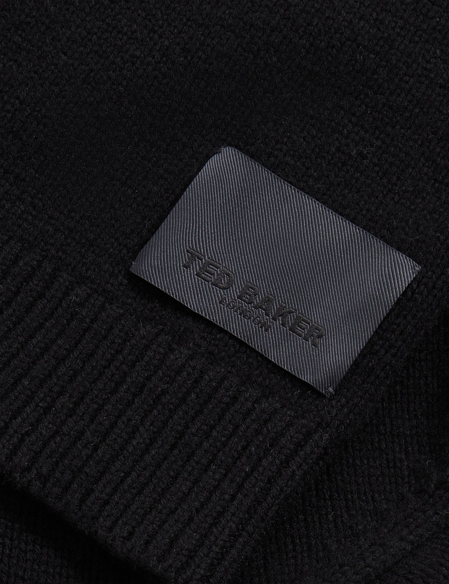 Ted Baker KINS Wool Rich Knit Long Sleeve Hoodie