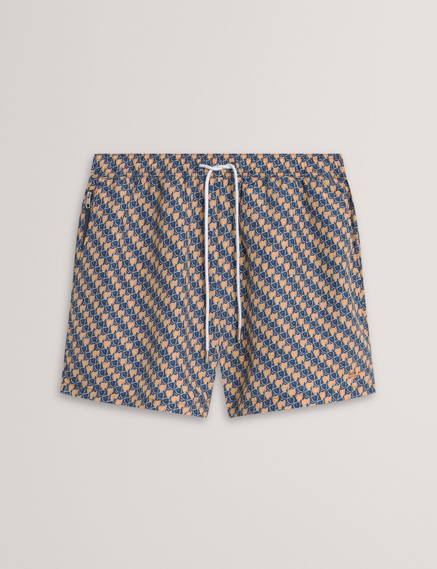 Ted Baker GLENDLE Goldfish Geometric Print Swim Shorts