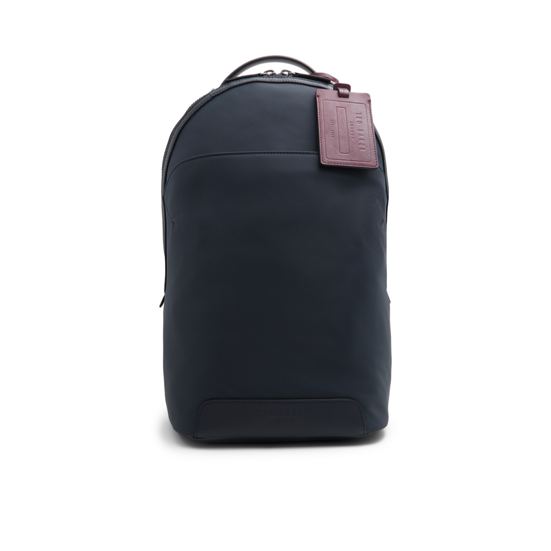 Ted Baker XADEN - Nylon Leather Trim Double Zip Backpack