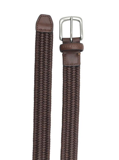 Ted Baker BRAIDED BELT – Brown