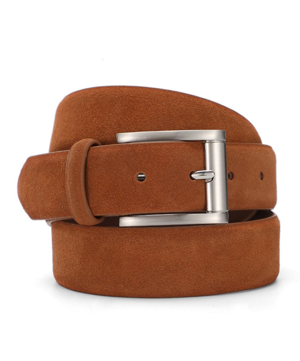 Ted Baker SUEDE BELT – Chestnut
