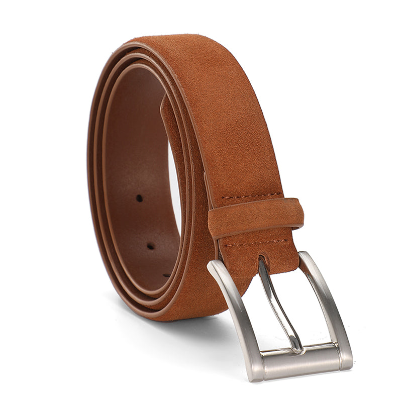 Ted Baker SUEDE BELT – Chestnut