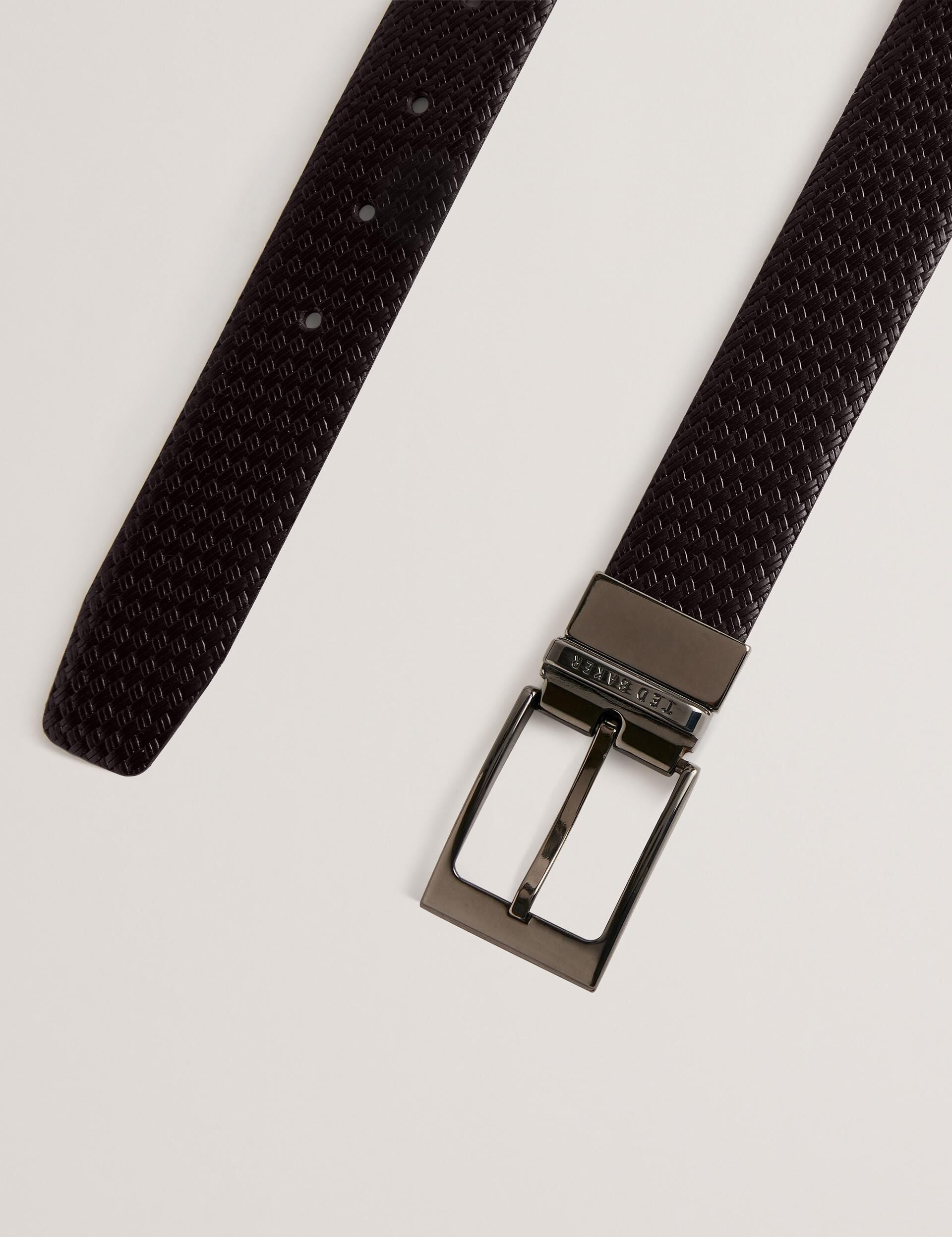 Ted Baker WAIDE - Woven Texture Leather Belt