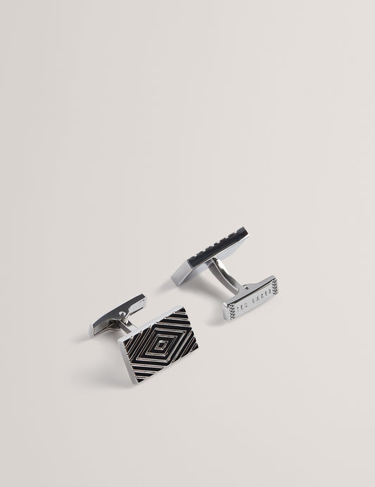Ted Baker DIAMONT - Engraved Diamond Pattern Cufflinks