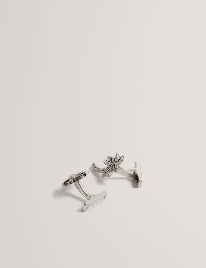 Ted Baker PALMIIE - Palm Tree Cufflink Lapel Pin Set