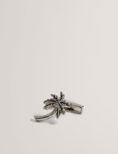 Ted Baker PALMIIE - Palm Tree Cufflink Lapel Pin Set