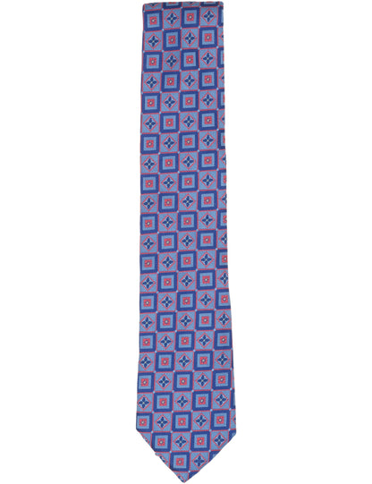 Ted Baker WINKLY Geometric Tile Print Silk Tie