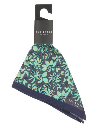 Ted Baker YORKPS Scrolling Floral Satin Pocket Square