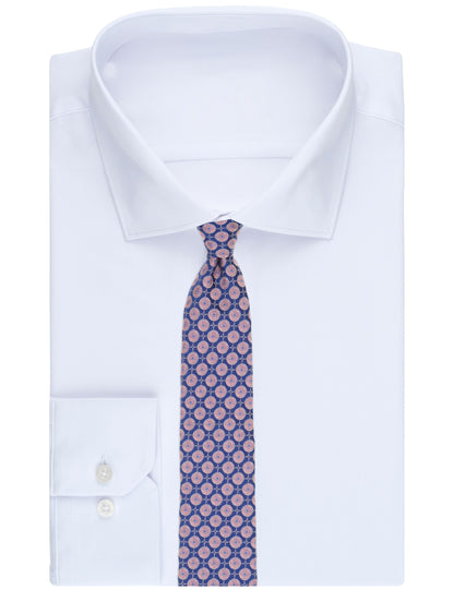 Ted Baker VERNON Roundel Print Silk Tie