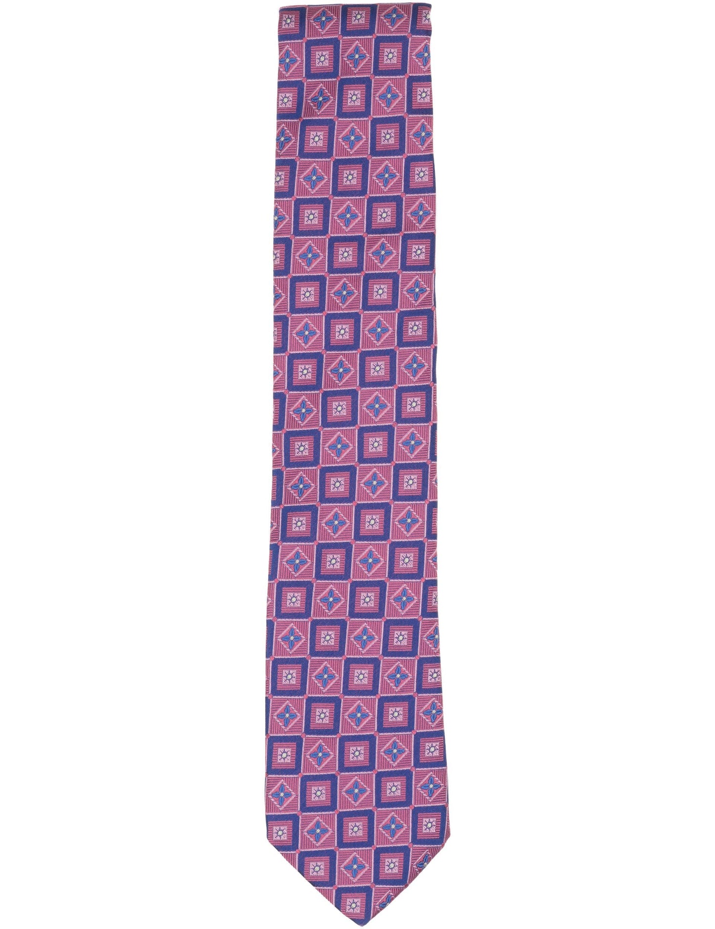 Ted Baker WINKLY Geometric Tile Print Silk Tie