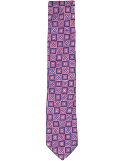 Ted Baker WINKLY Geometric Tile Print Silk Tie