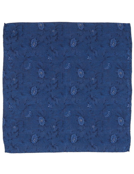 Ted Baker BETHWINPS Jacquard Floral Silk Pocket Square