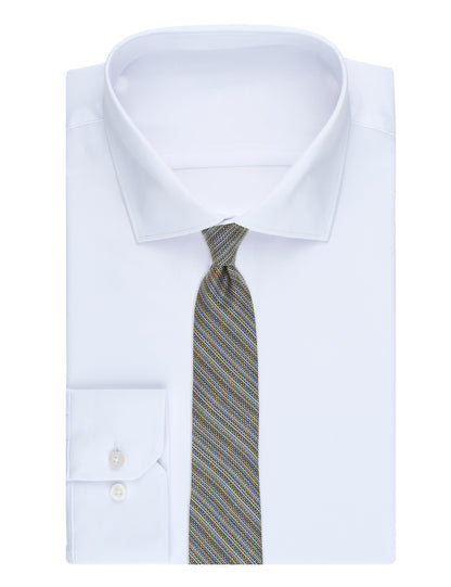 Ted Baker AMWELL Woven Stripe Silk Tie
