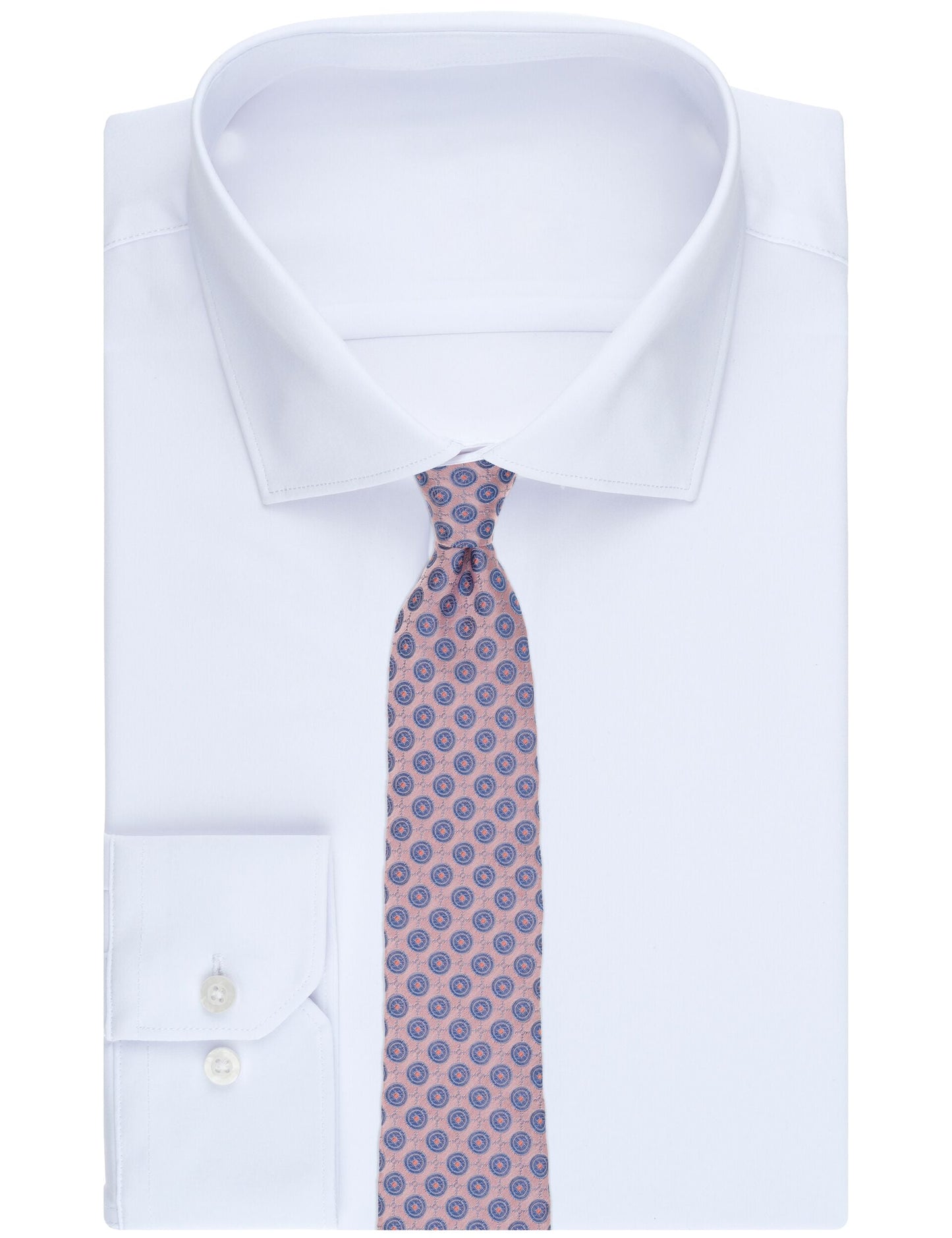 Ted Baker VERNON Roundel Print Silk Tie