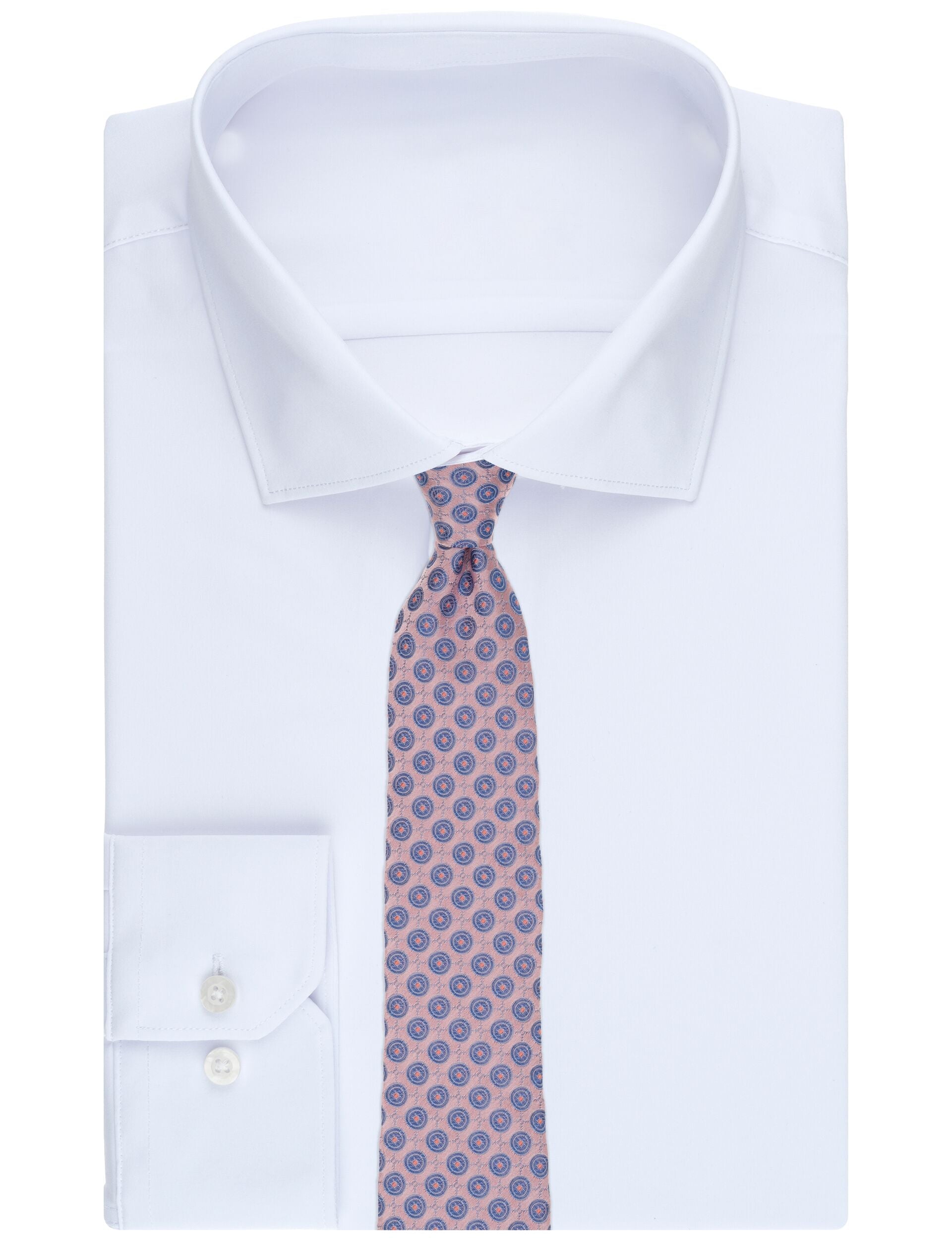 Ted Baker VERNON Roundel Print Silk Tie