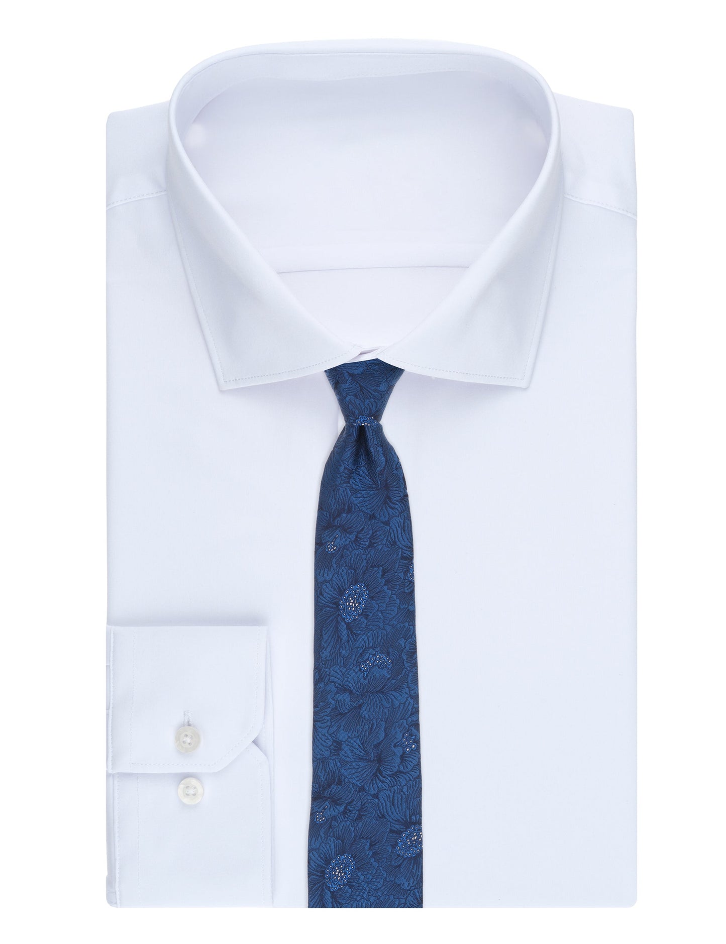 Ted Baker BETHWIN Jacquard Floral Silk Tie
