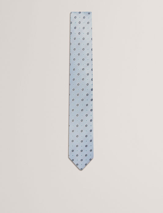 Ted Baker STEEPLE - Circle Geometric Print Silk Tie