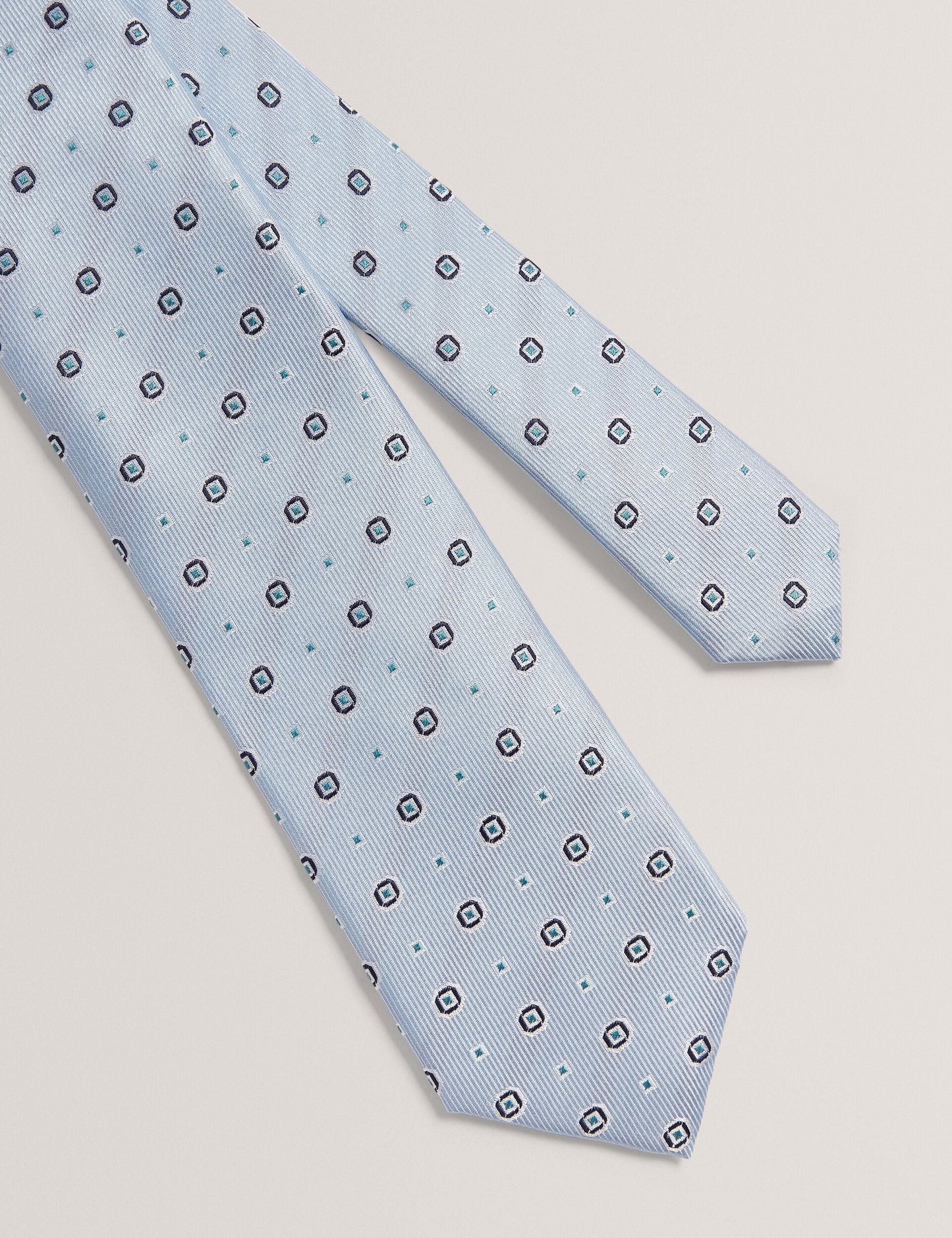 Ted Baker STEEPLE - Circle Geometric Print Silk Tie