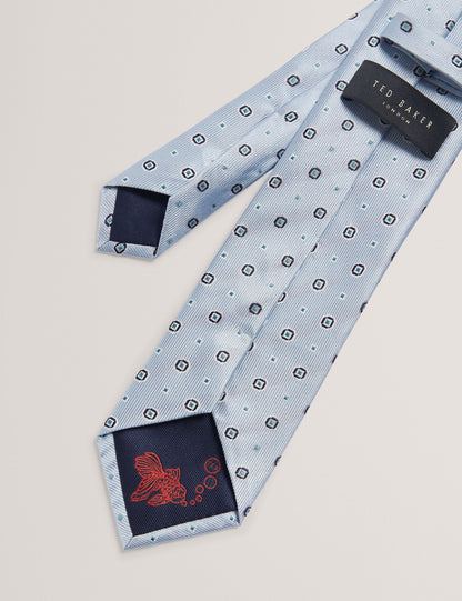 Ted Baker STEEPLE - Circle Geometric Print Silk Tie