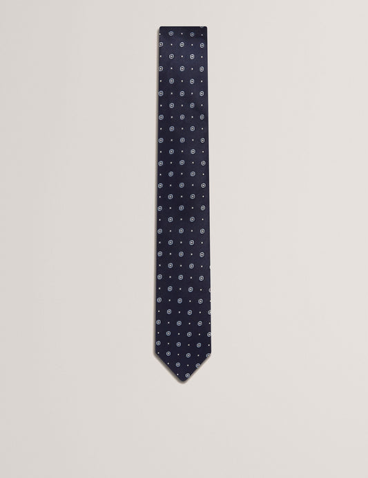 Ted Baker STEEPLE - Circle Geometric Print Silk Tie