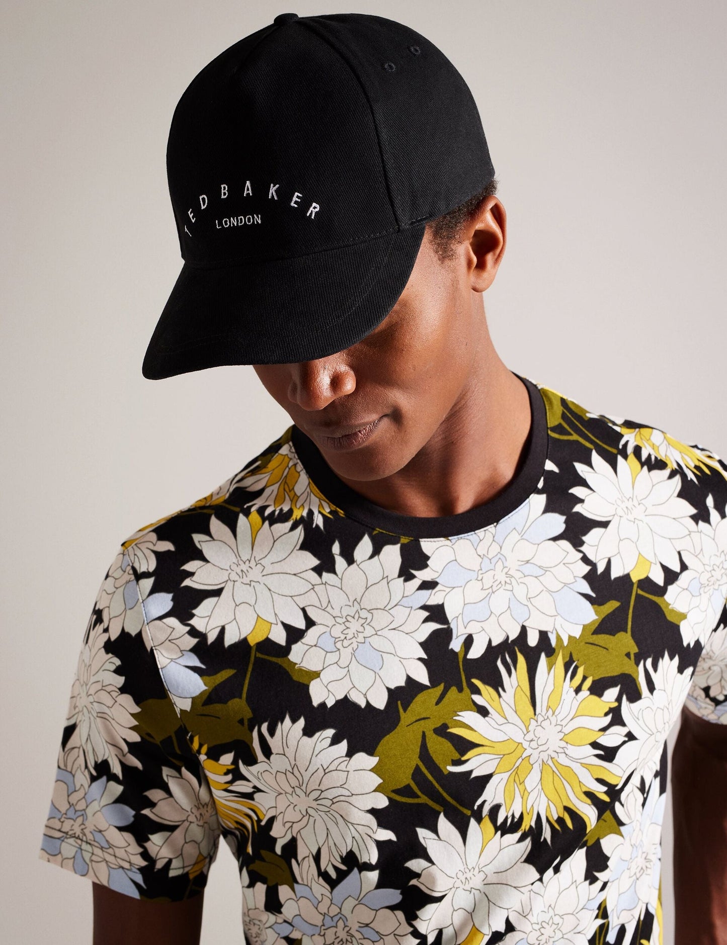 Ted Baker FRREDDI - Embroidered Logo Canvas Baseball Cap