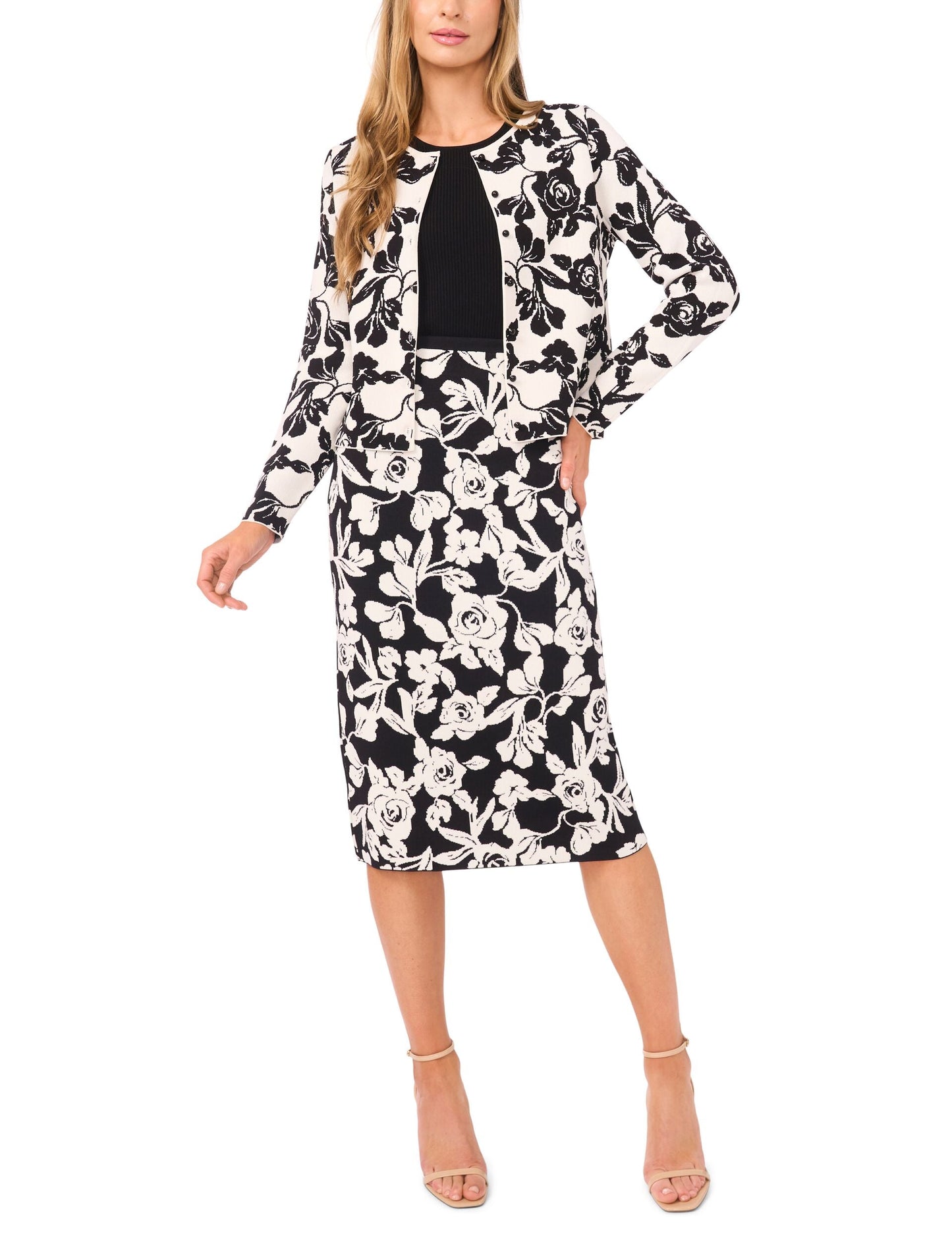 Ted Baker TORY - Rose Jacquard Cardigan