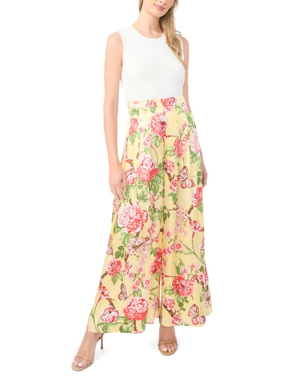 Ted Baker EVELYN Floral Pleated Wide Leg Pants