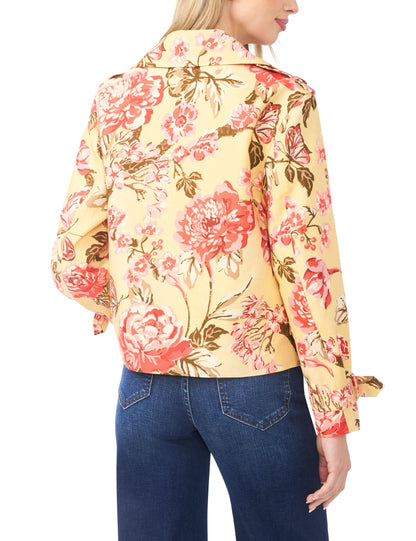 Ted Baker LEAH Floral Print Short Trench Jacket